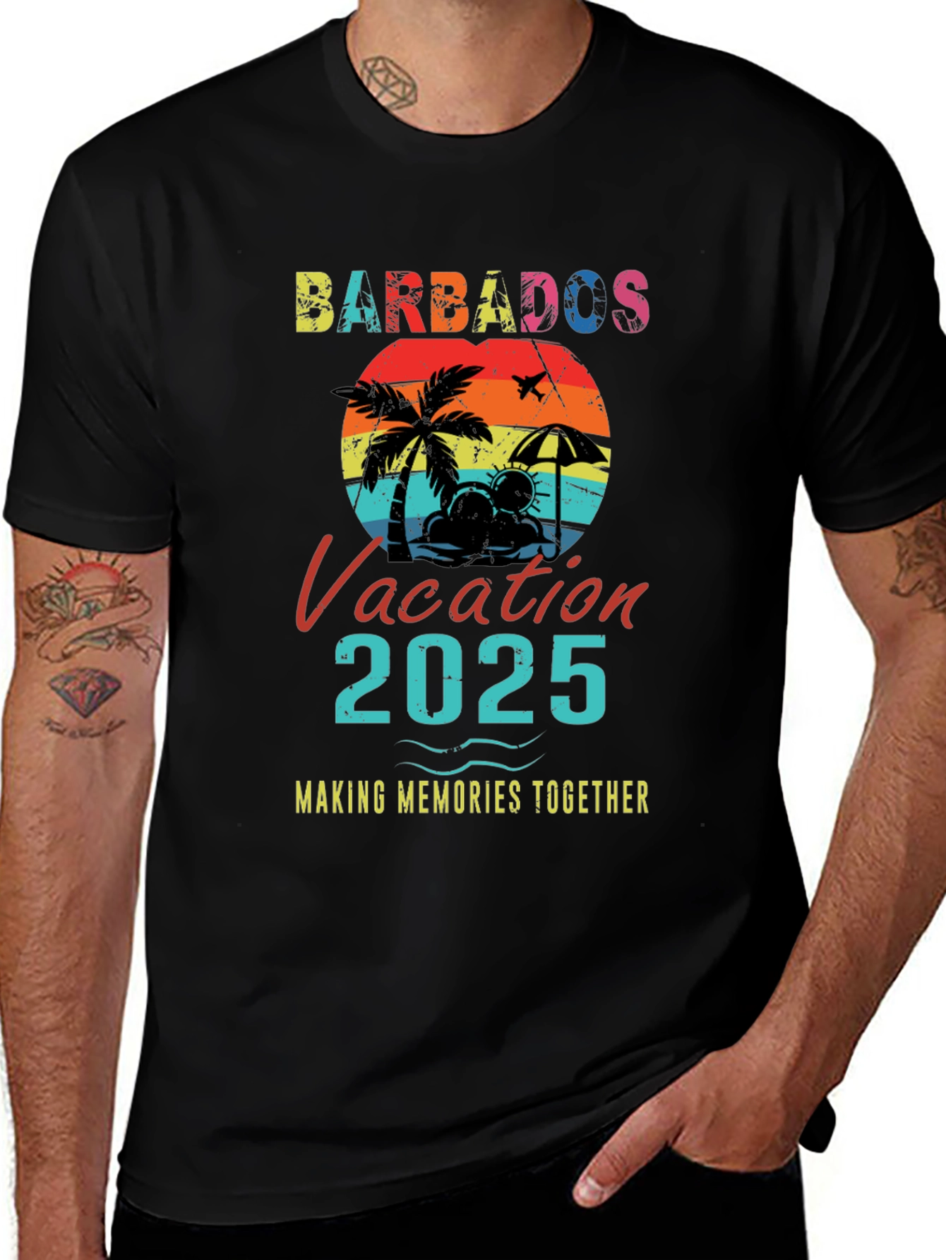 Barbados Vacation 2025 T-Shirt