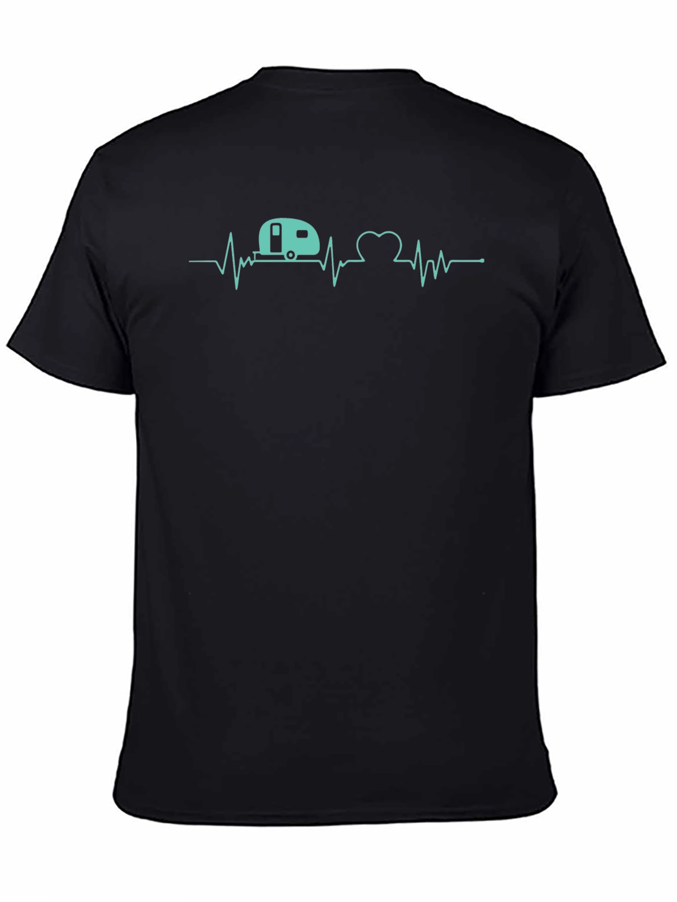 Camping Heartbeat T-Shirt - Camper Life Tee