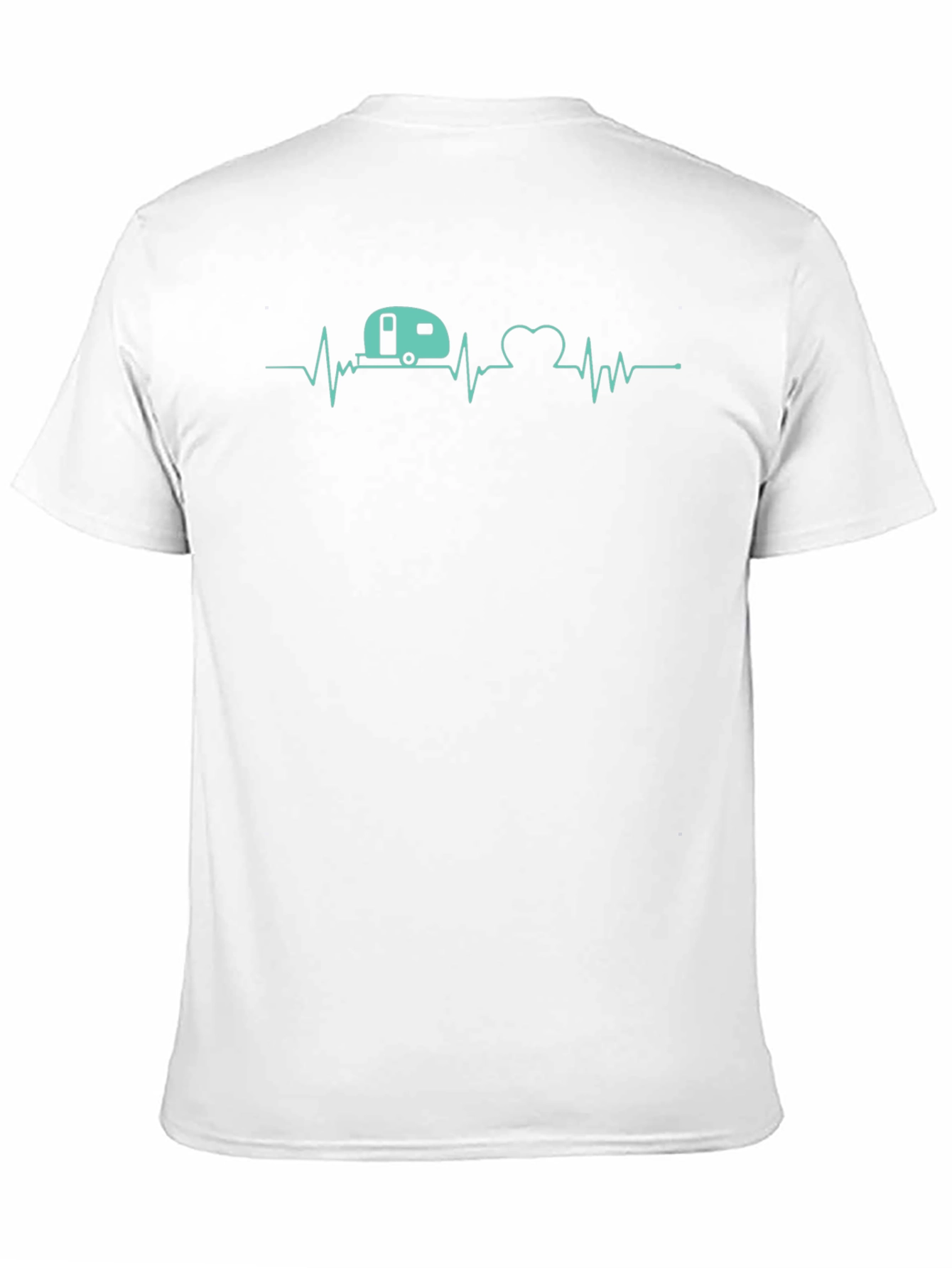 Camping Heartbeat T-Shirt - Camper Life Tee