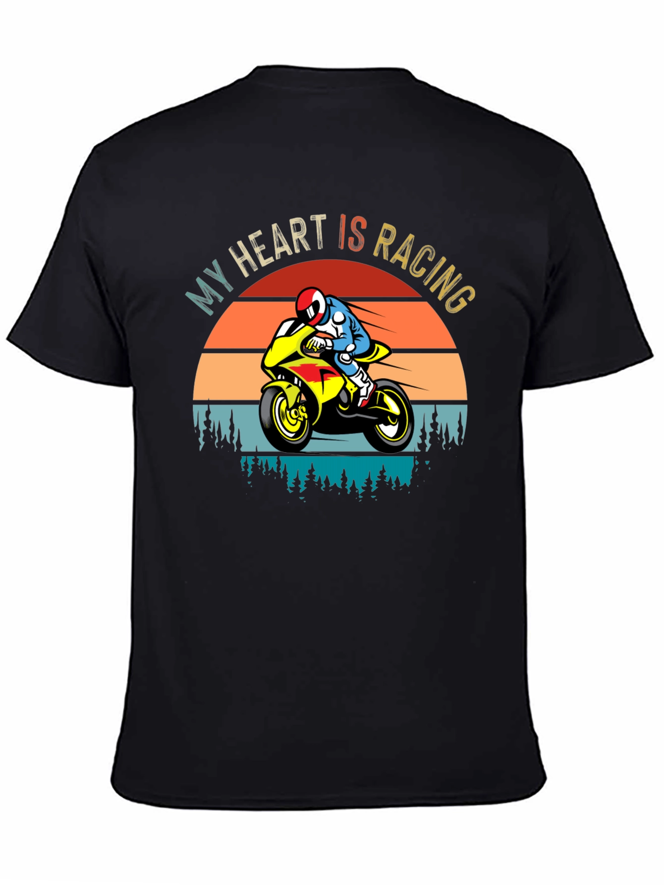 My Heart Is Racing Graphic T-Shirt