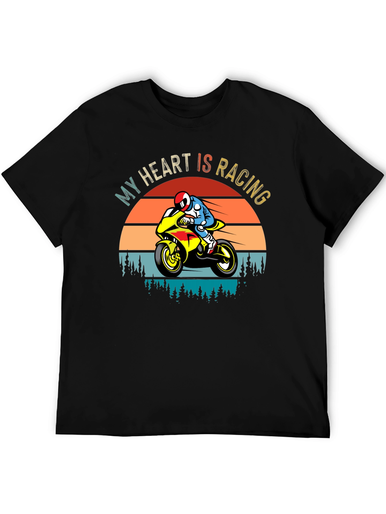My Heart Is Racing Graphic T-Shirt