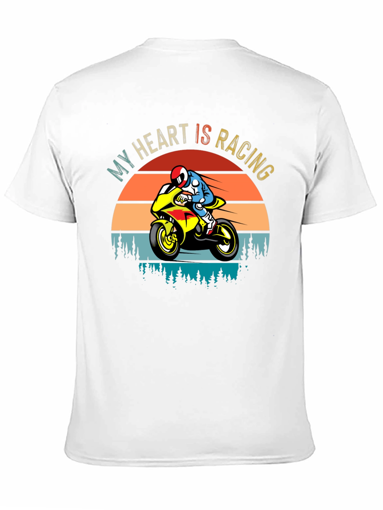 My Heart Is Racing Graphic T-Shirt