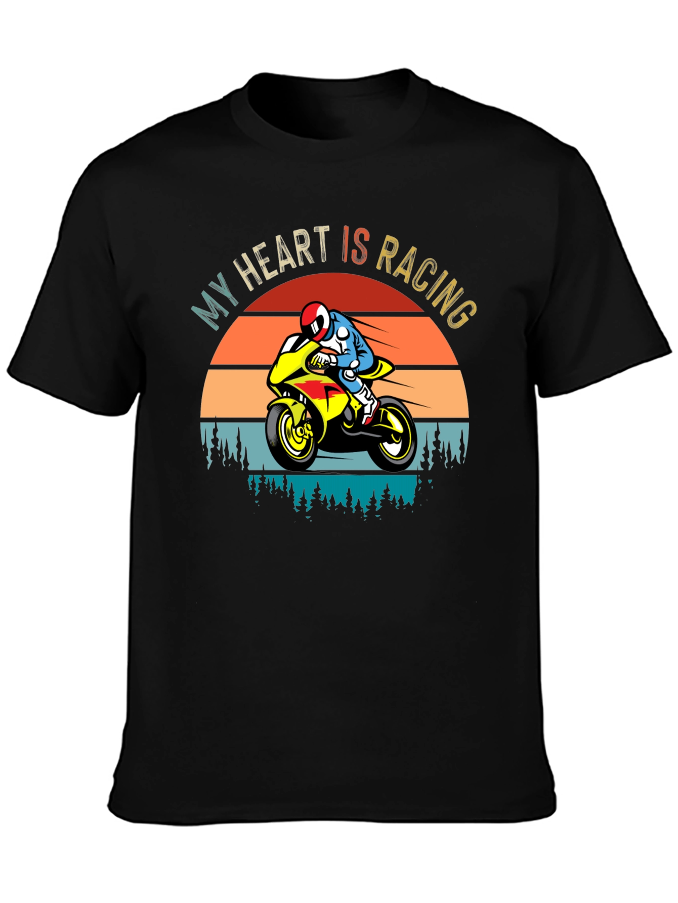 My Heart Is Racing Graphic T-Shirt