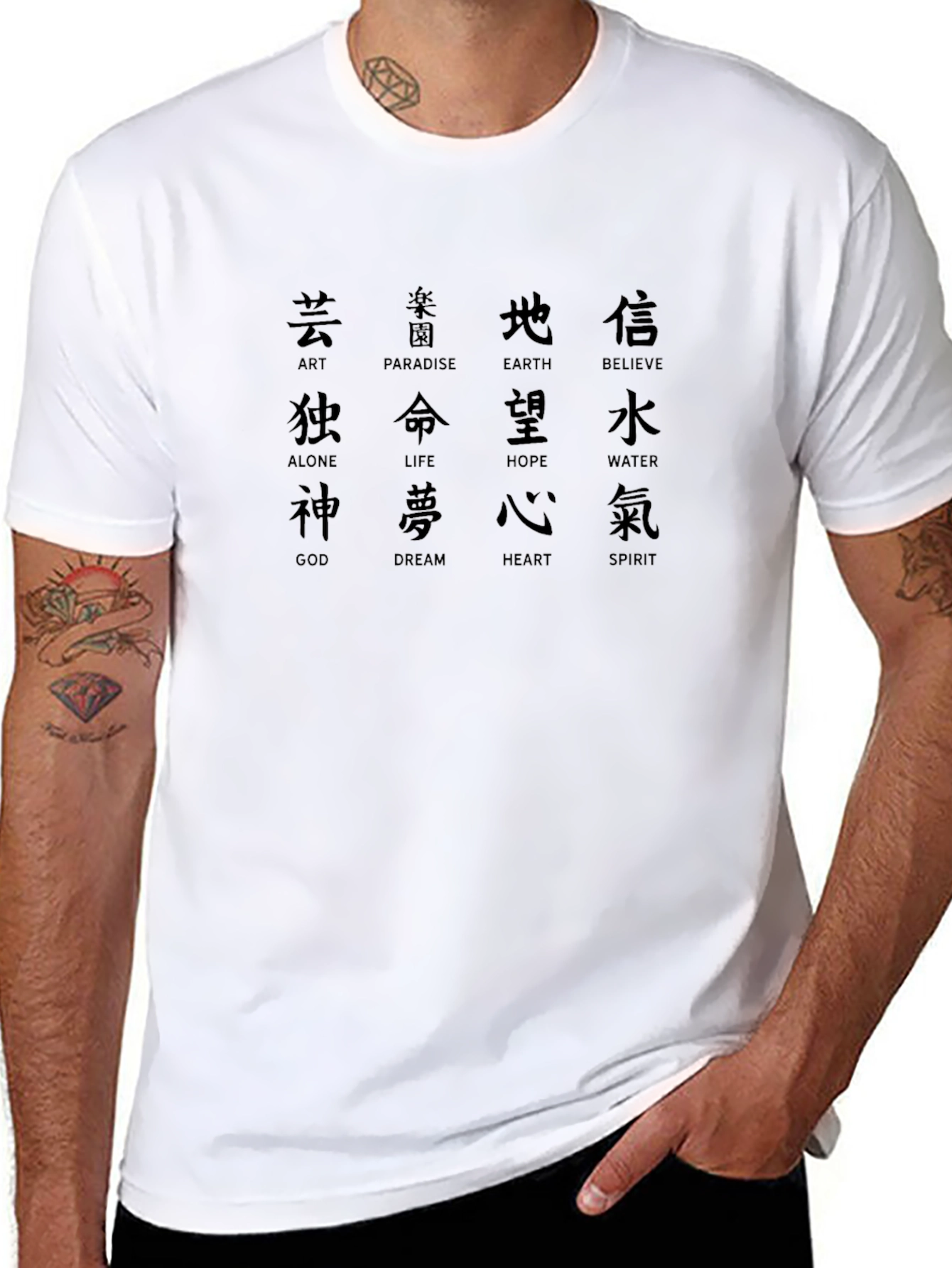 Kanji Word Meanings T-Shirt