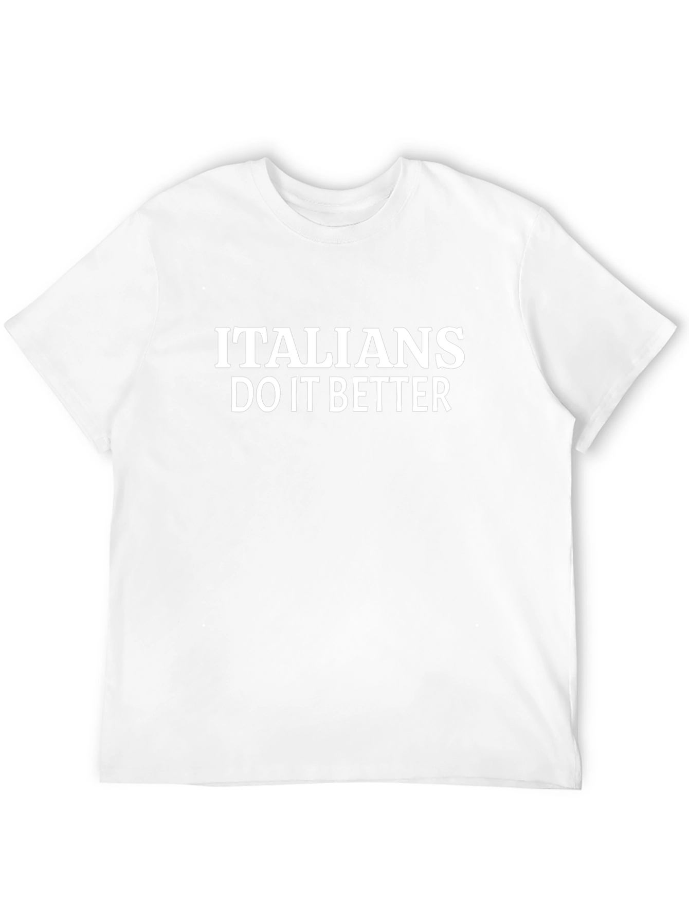 Italians Do It Better Black T-Shirt