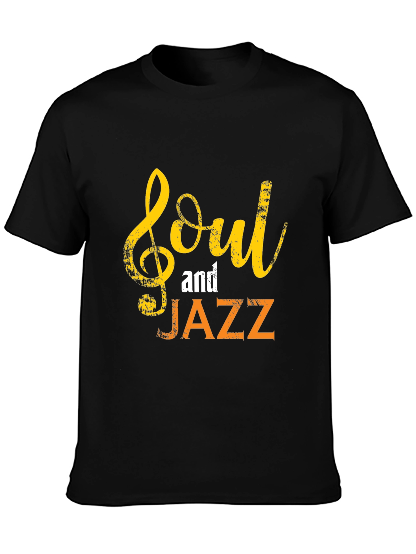 Soul and Jazz Graphic Print T-Shirt