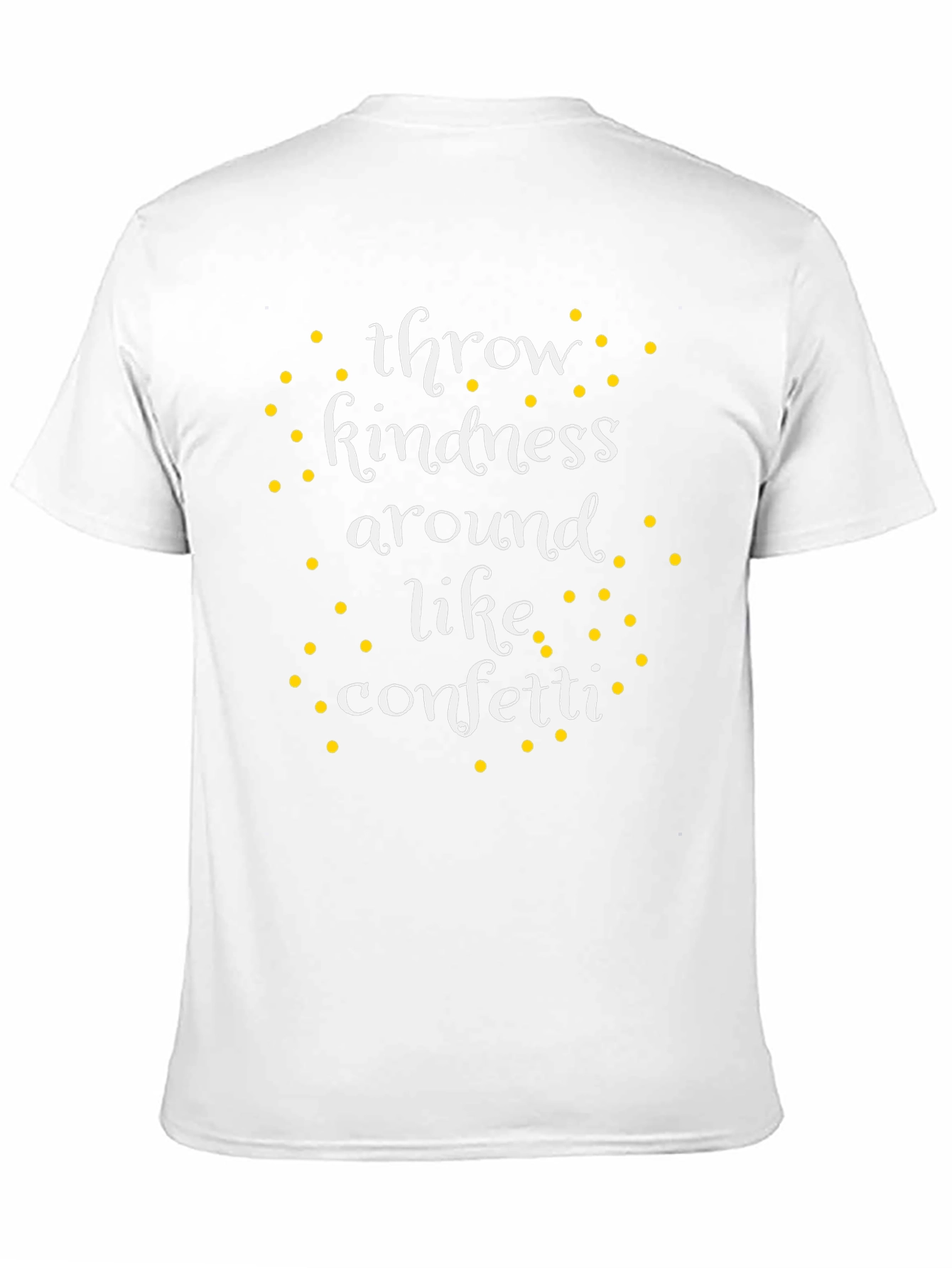 Kindness Confetti Black T-Shirt