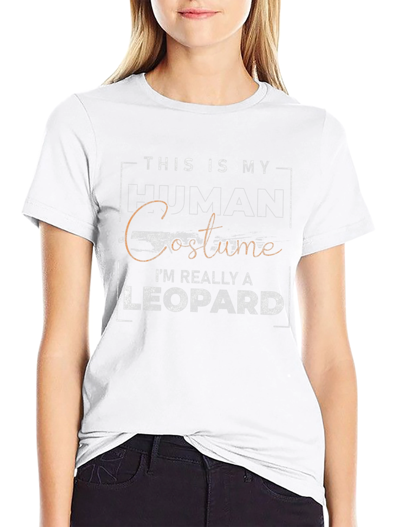 Human Costume Leopard T-Shirt