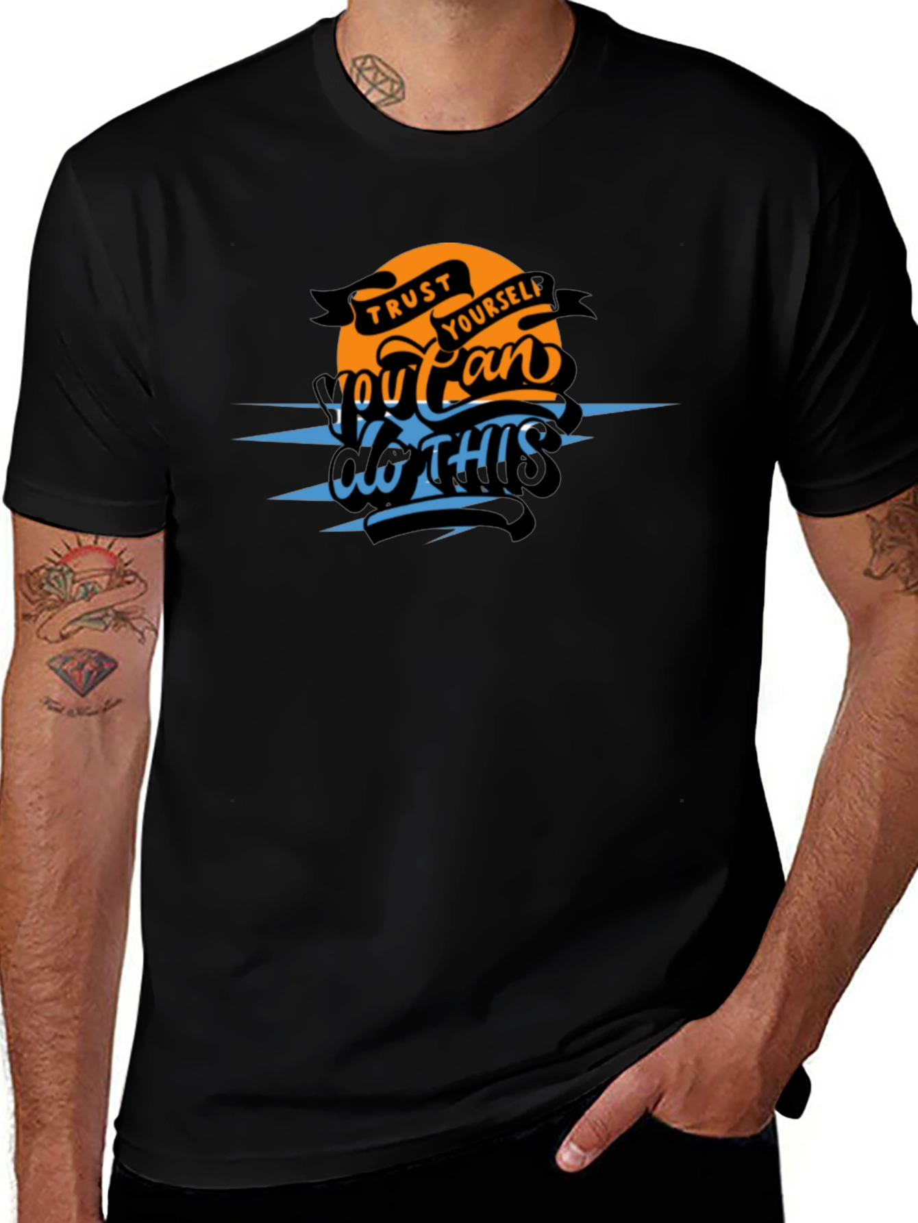 Trust Yourself Graphic T-Shirt - You Can Do This!