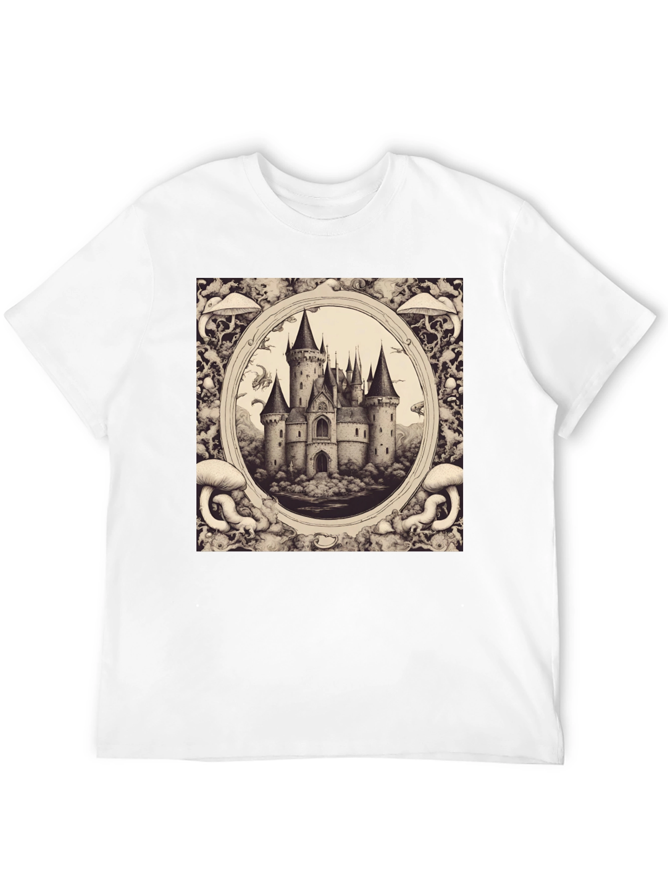 Castle Sketch Graphic Tee