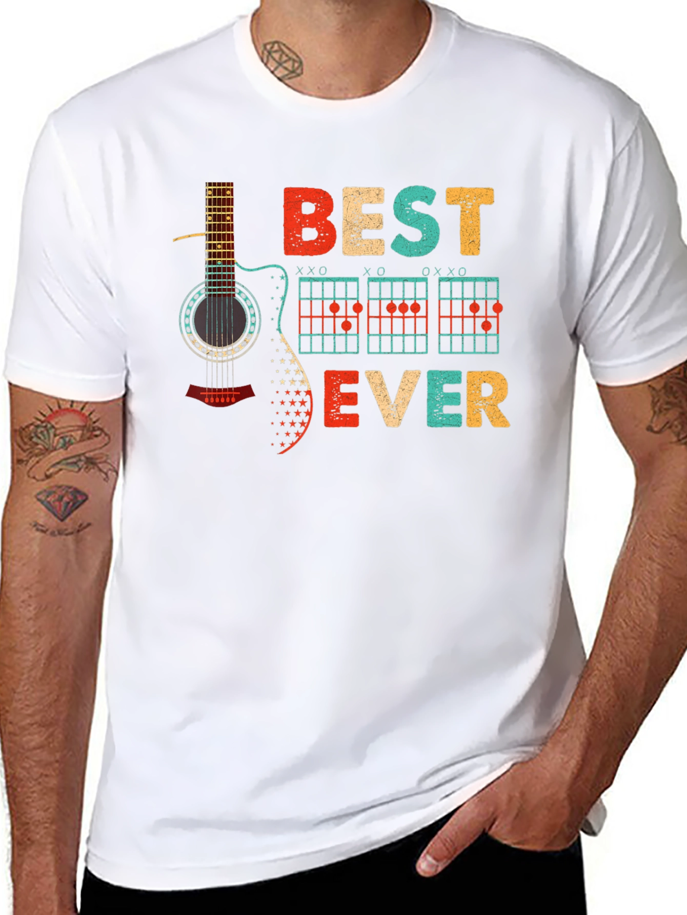 Best Ever Guitar Chord T-Shirt