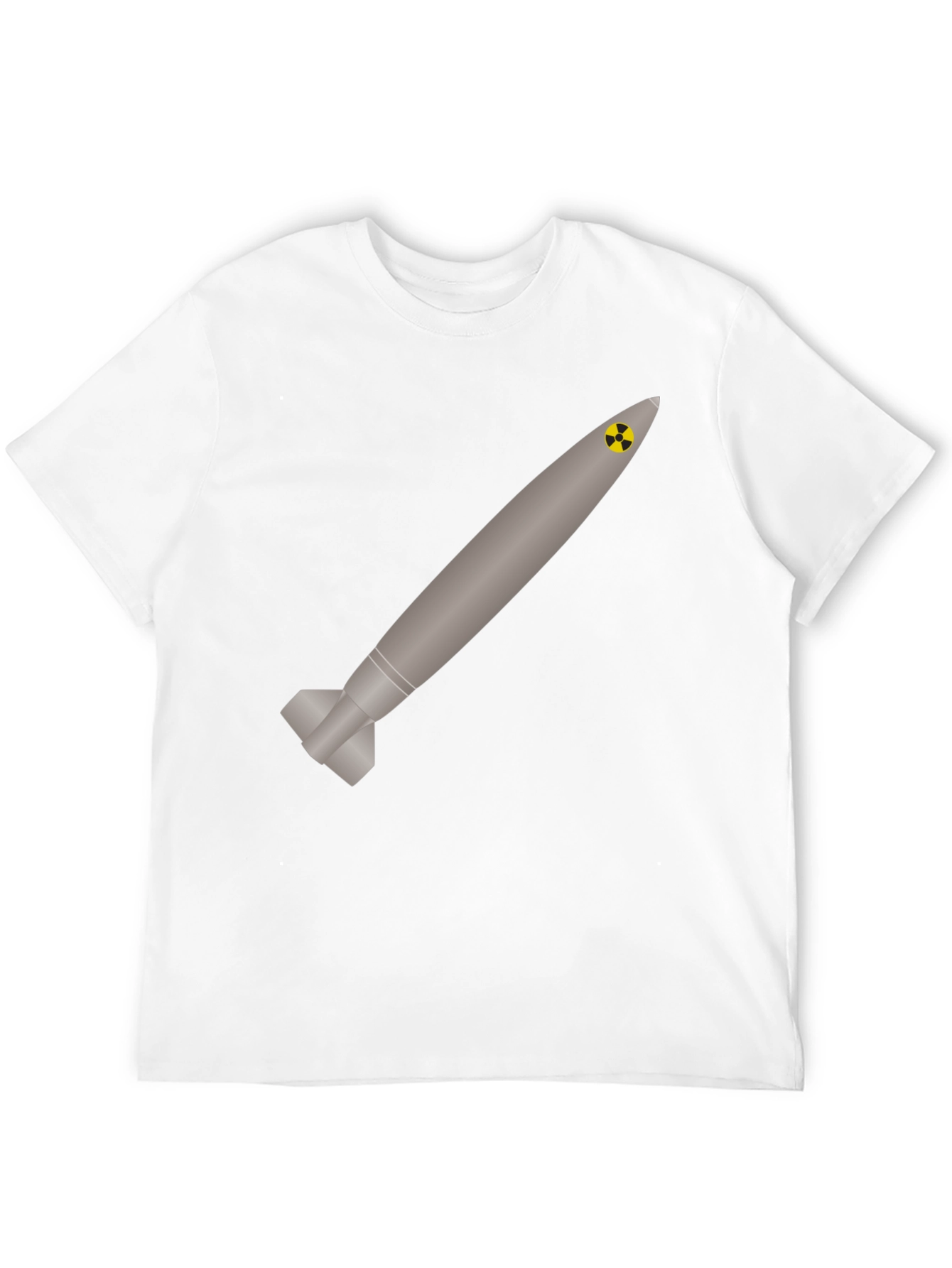 Nuclear Missile Graphic Tee - Black