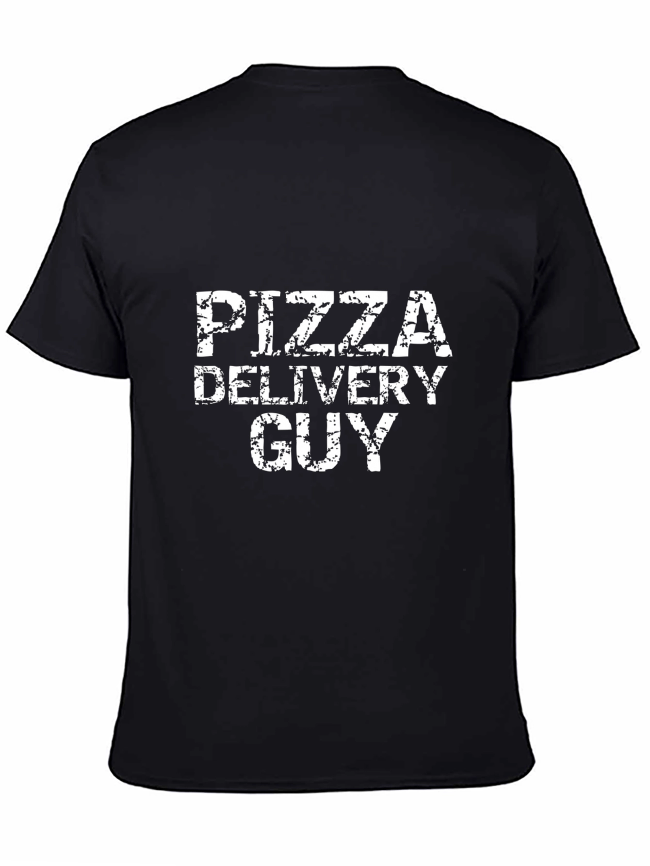 Pizza Delivery Guy T-Shirt - Black