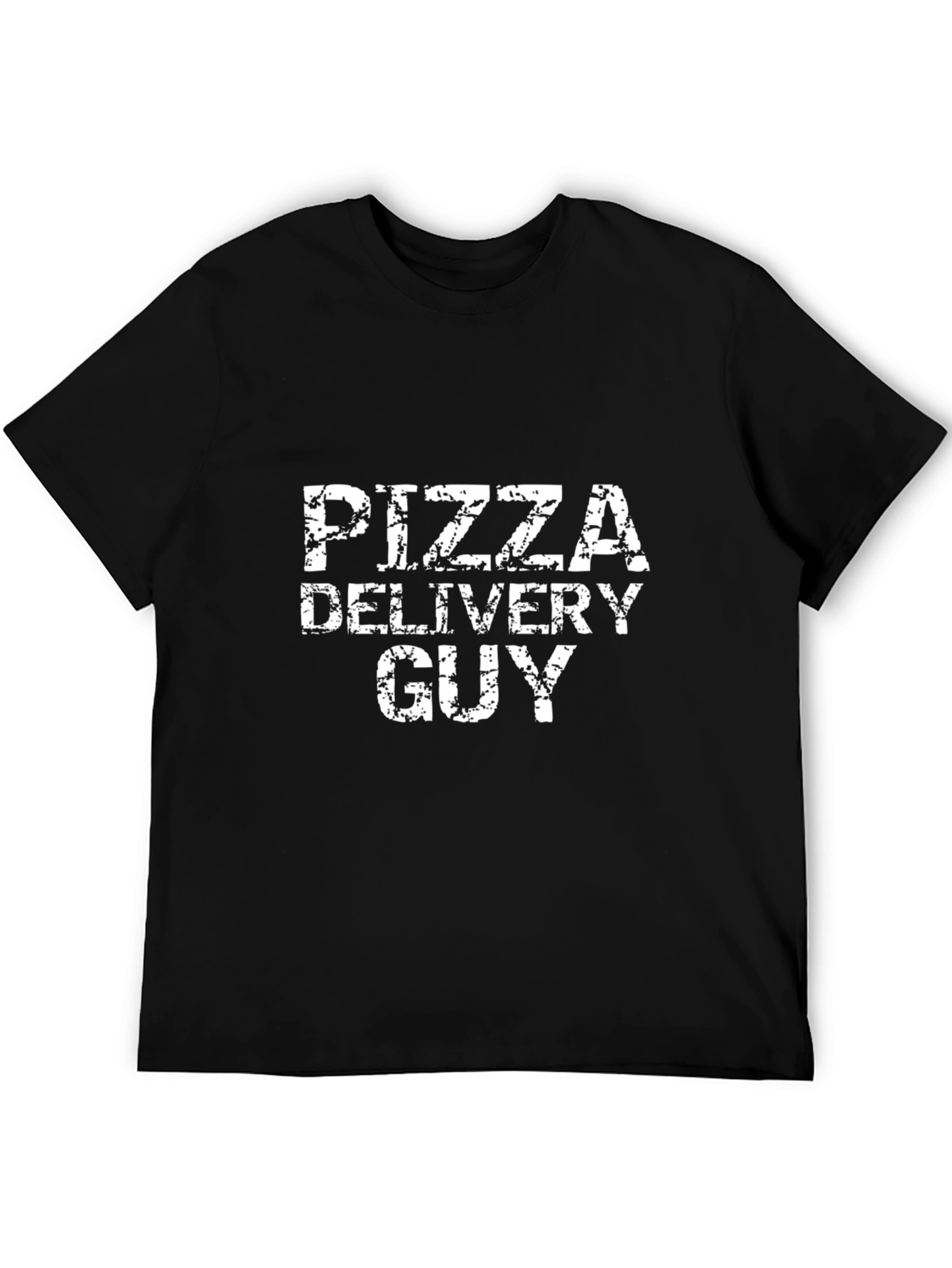 Pizza Delivery Guy T-Shirt - Black