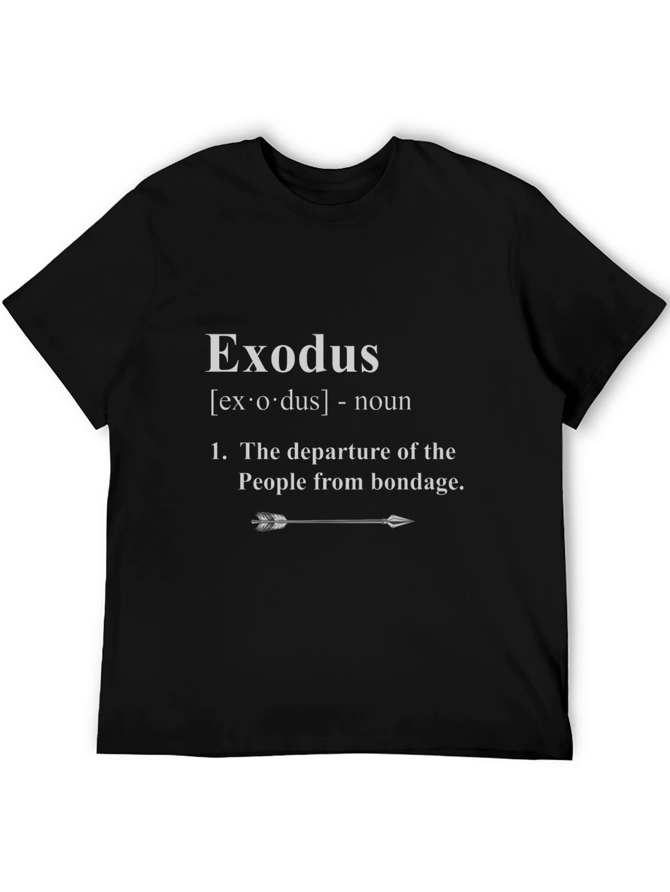 Exodus Definition T-Shirt - Departure from Bondage