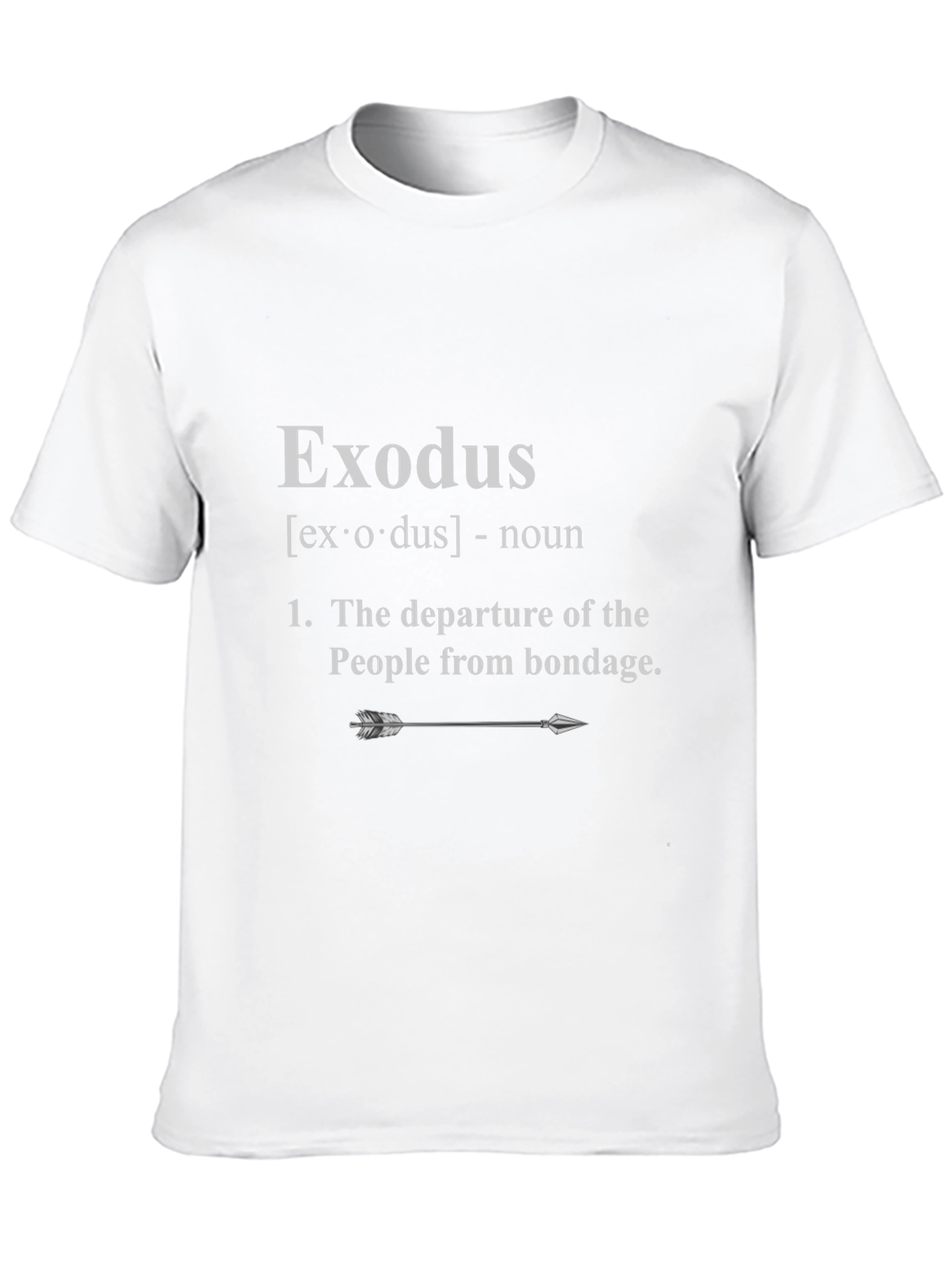Exodus Definition T-Shirt - Departure from Bondage