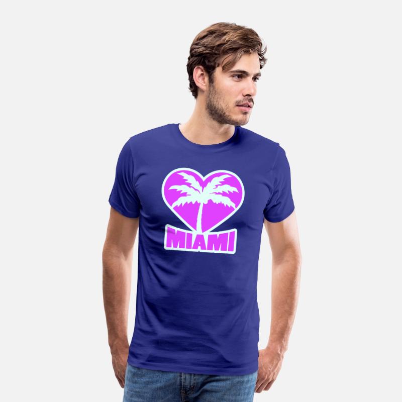 I Love Miami Beach USA Heart Palm America Vacation