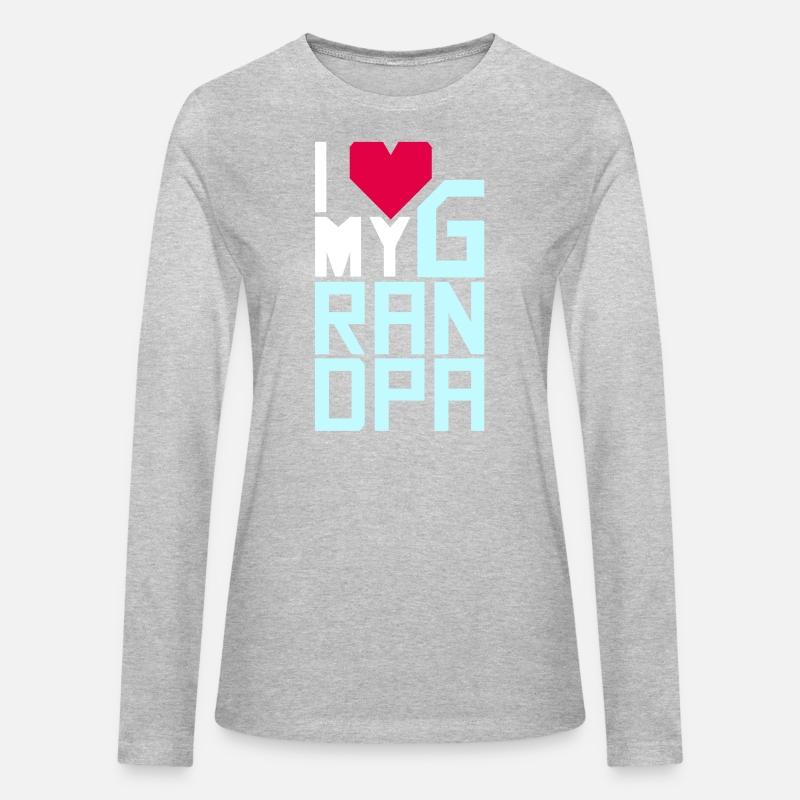 I Love my Grandpa Heart Quote Saying Text Logo