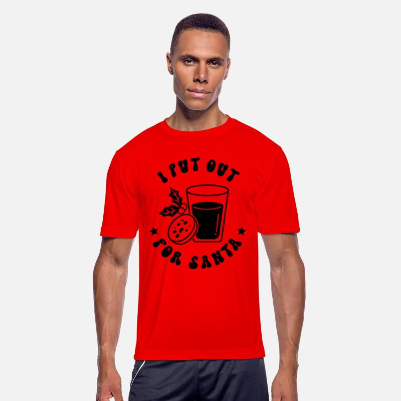 I Put Out For Santa Retro Christmas
