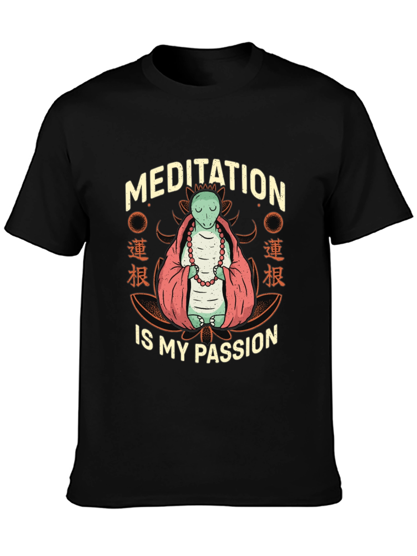 Meditation Dragon T-Shirt - Passion Zen Style