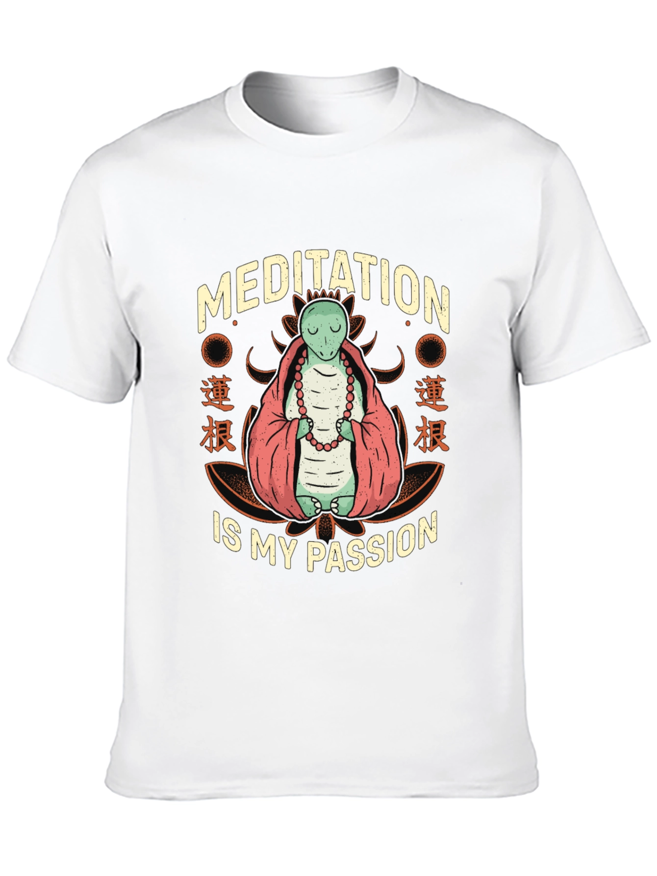 Meditation Dragon T-Shirt - Passion Zen Style