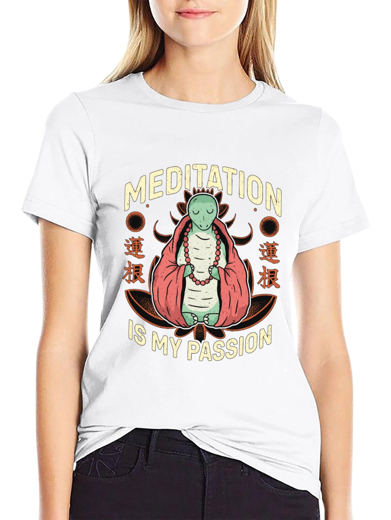 Meditation Dragon T-Shirt - Passion Zen Style