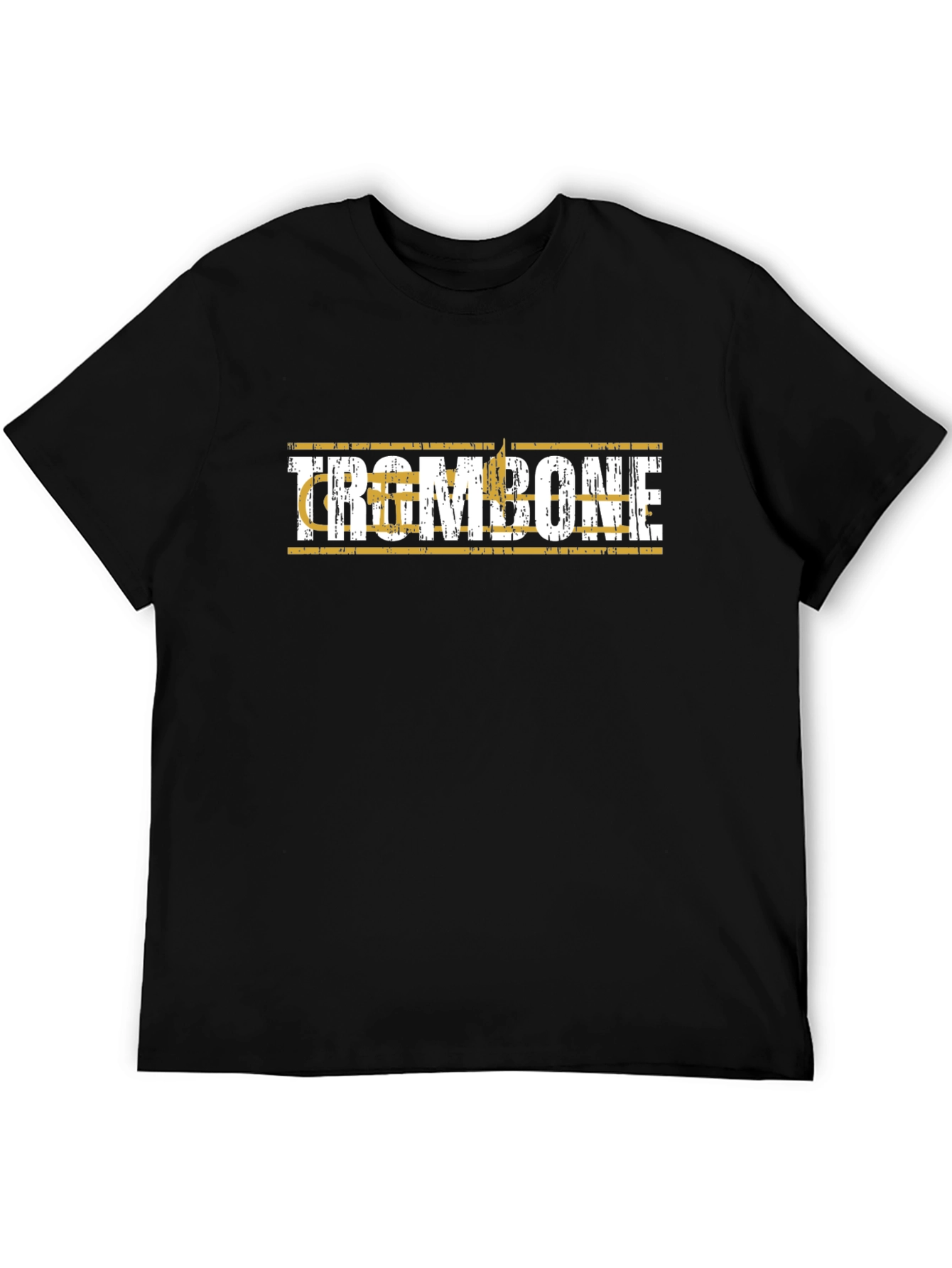 Trombone Music T-Shirt - Novelty Band Tee