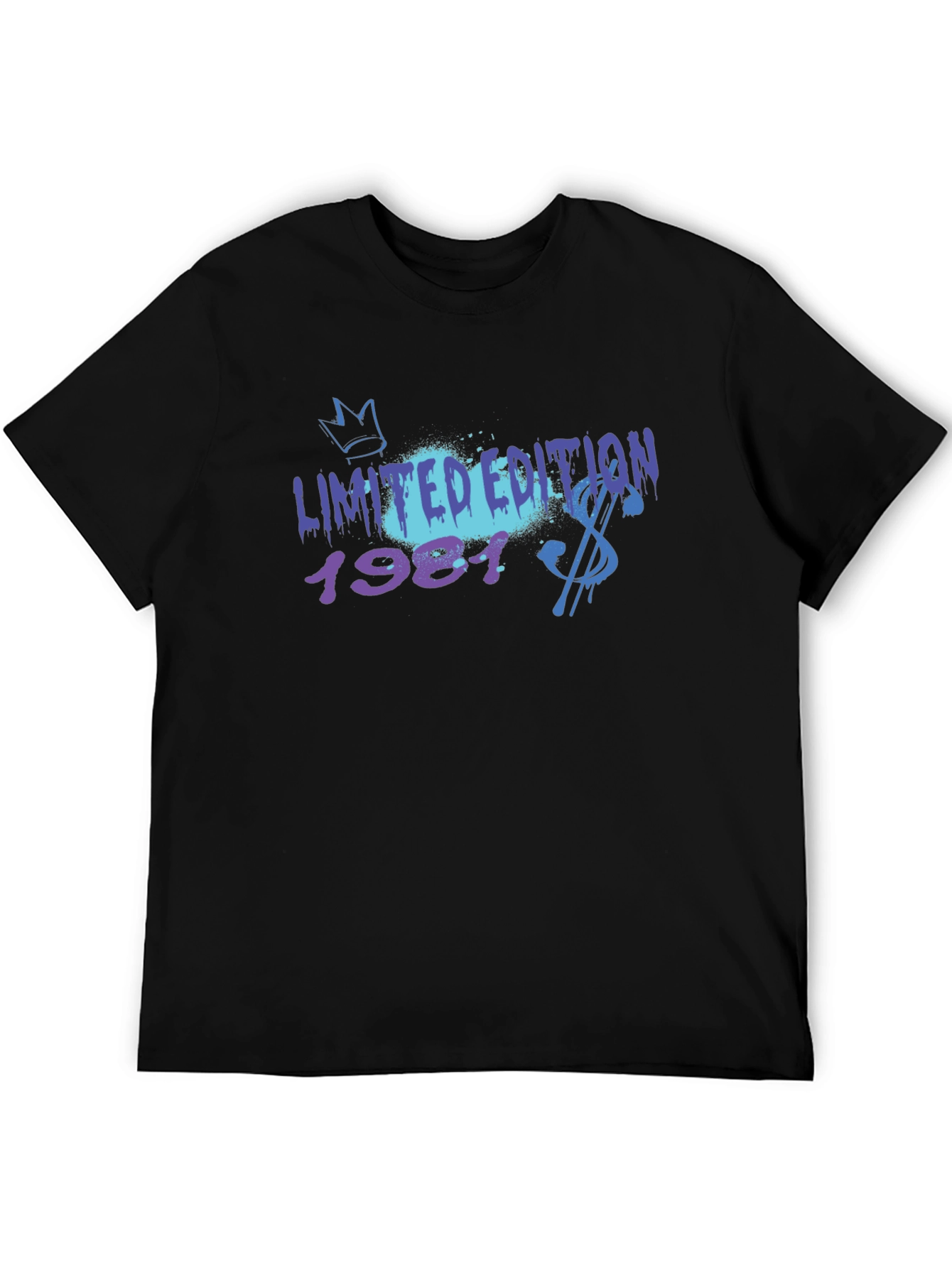 Limited Edition 1981 Graphic Tee - Black