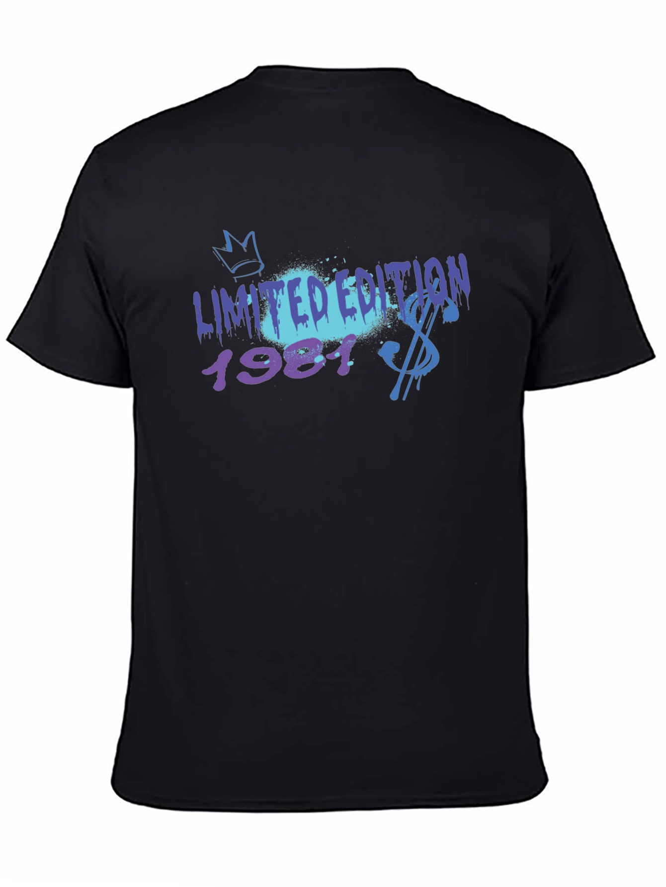 Limited Edition 1981 Graphic Tee - Black
