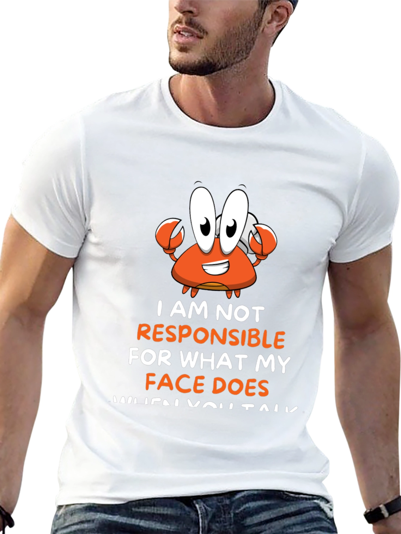 Funny Crab T-Shirt - Im Not Responsible Tee