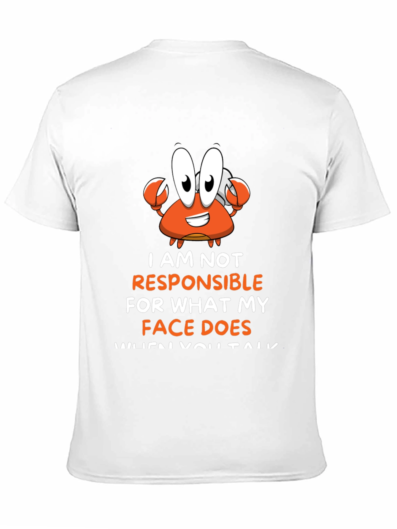 Funny Crab T-Shirt - Im Not Responsible Tee