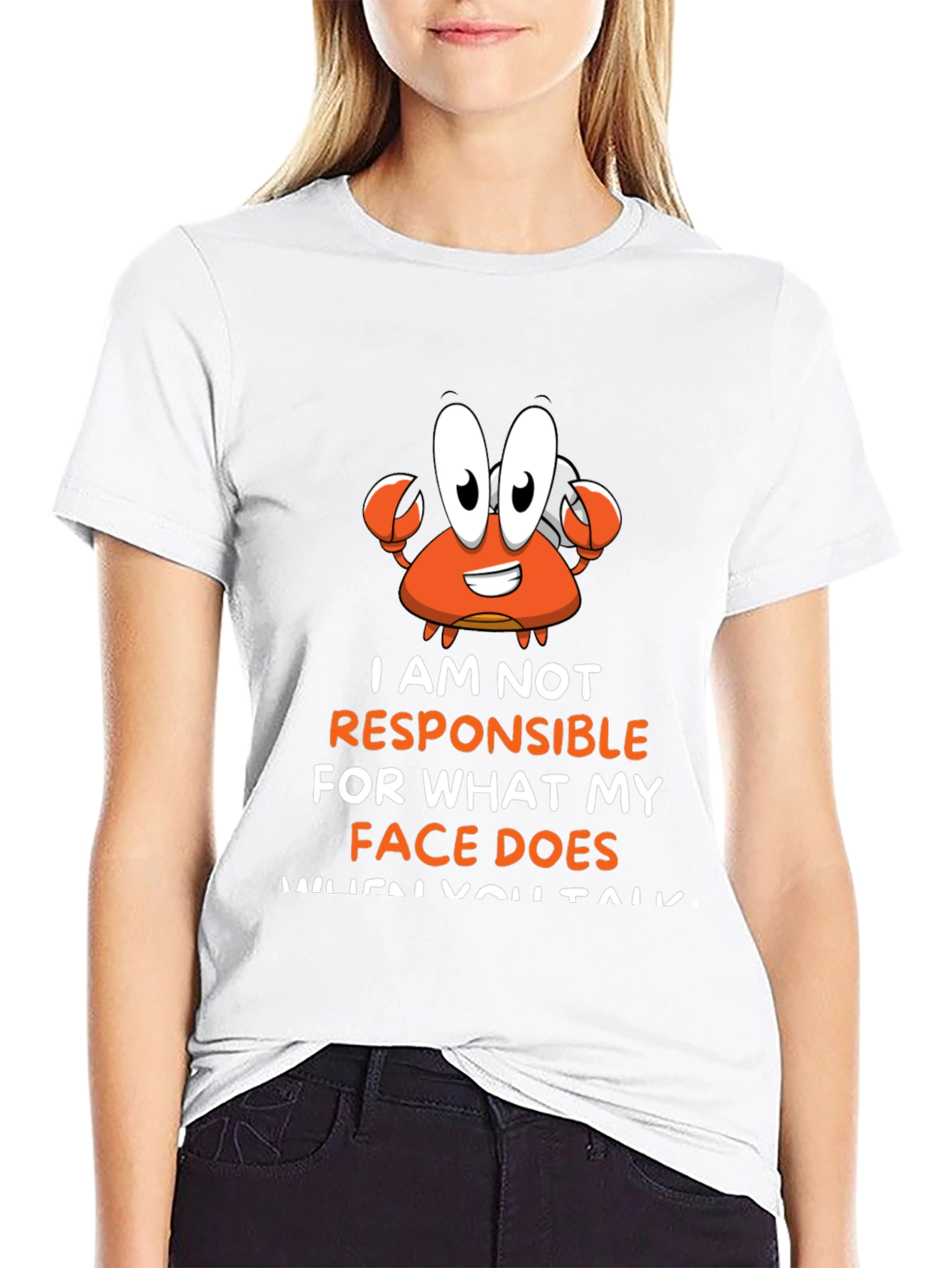 Funny Crab T-Shirt - Im Not Responsible Tee