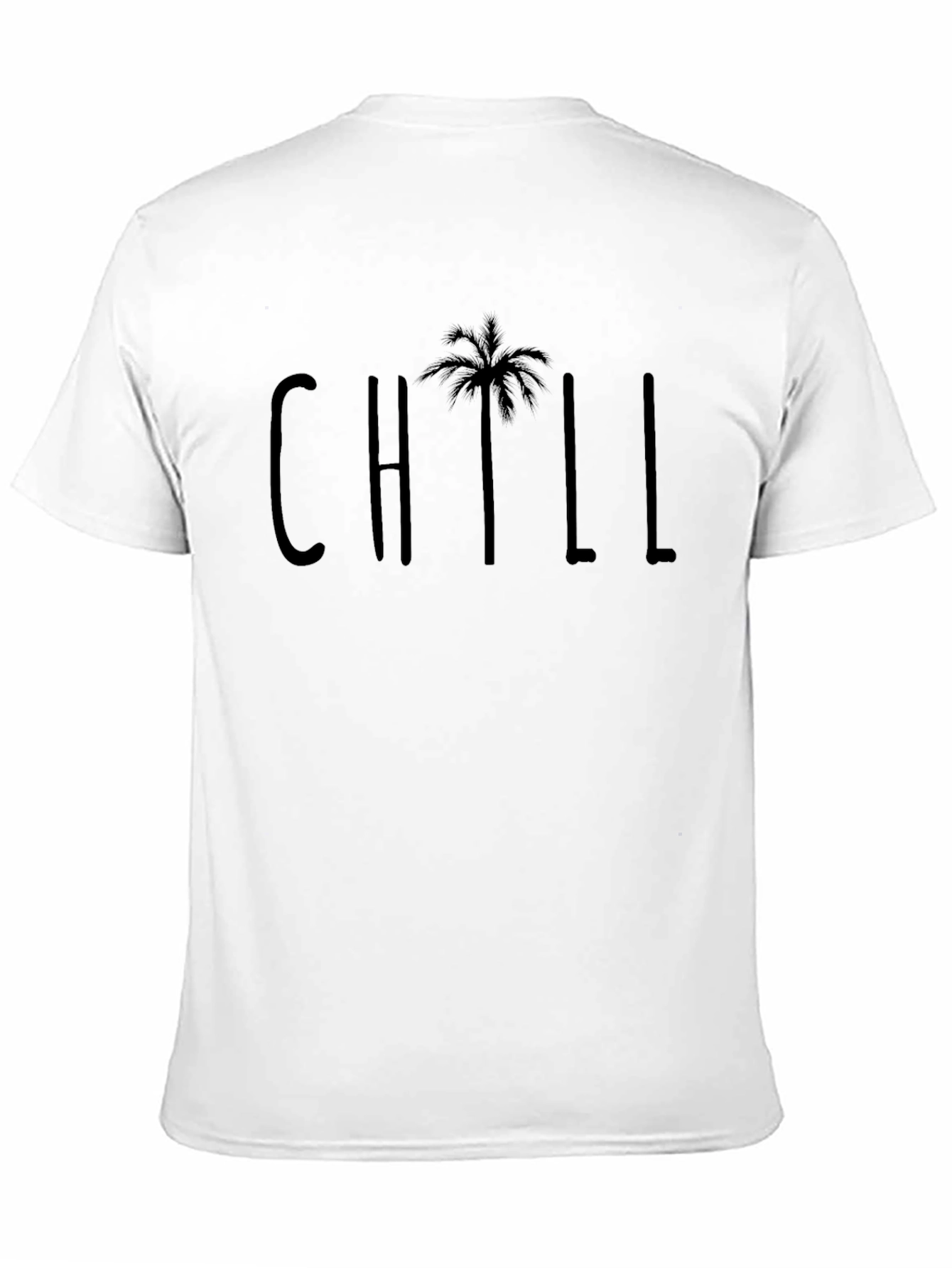 Chill Palm Tree Graphic T-Shirt