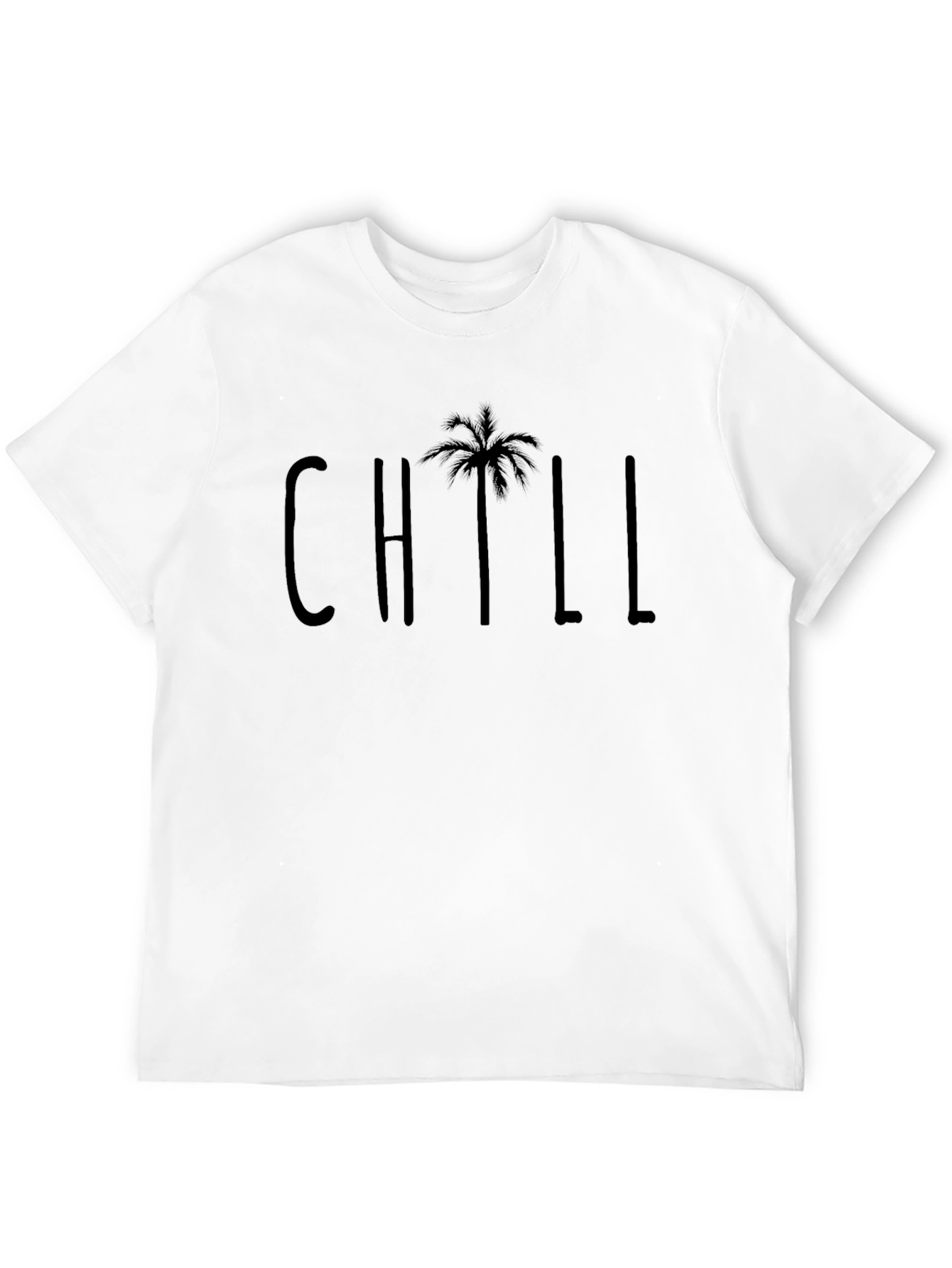 Chill Palm Tree Graphic T-Shirt