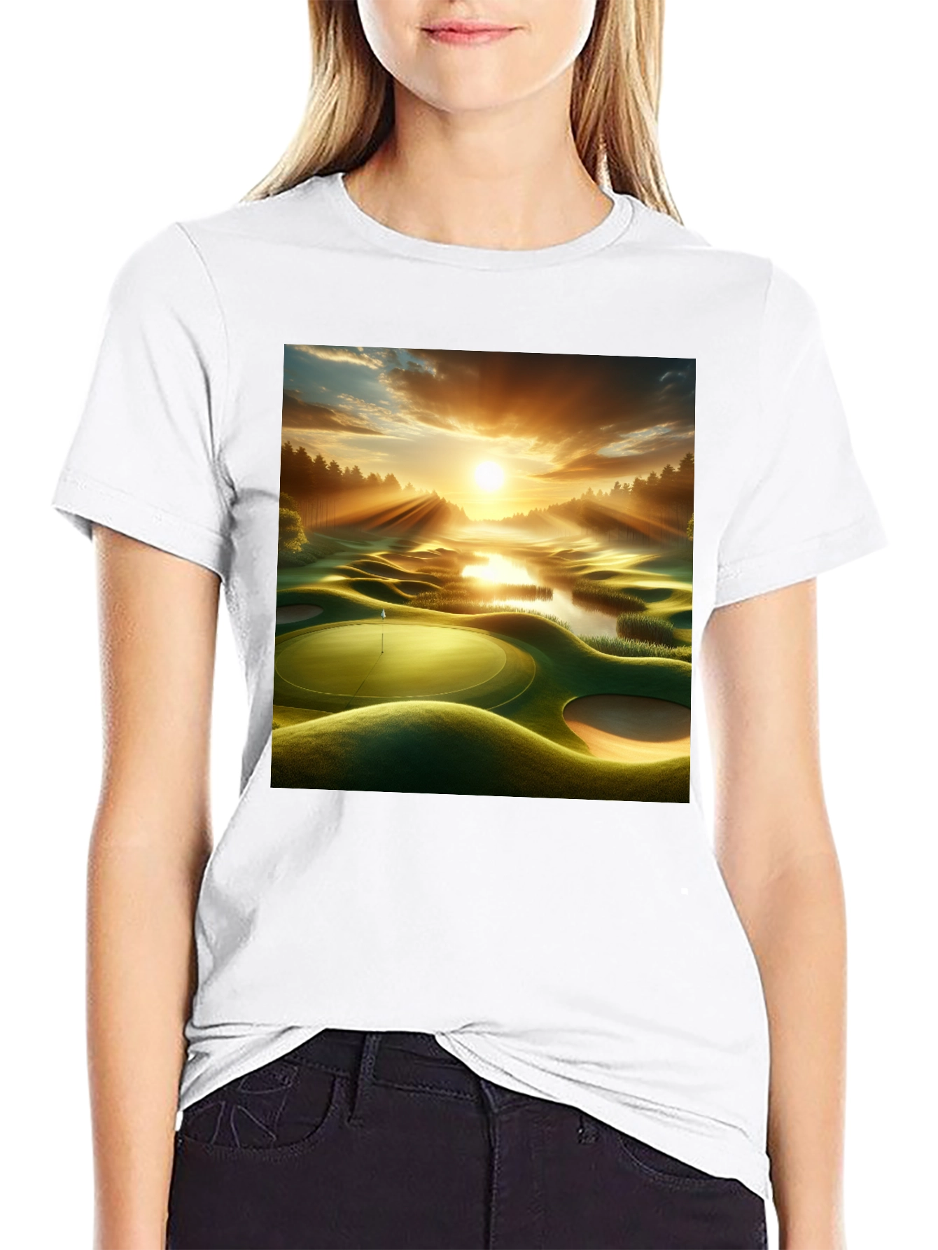 Scenic Golf Course T-Shirt