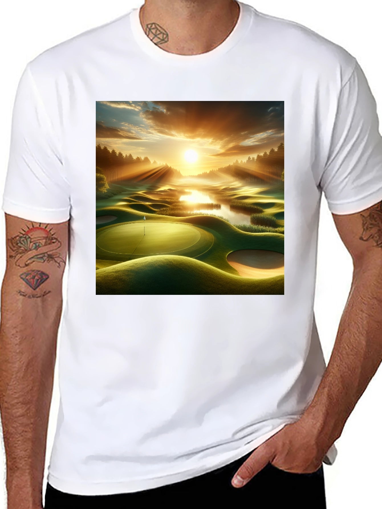 Scenic Golf Course T-Shirt