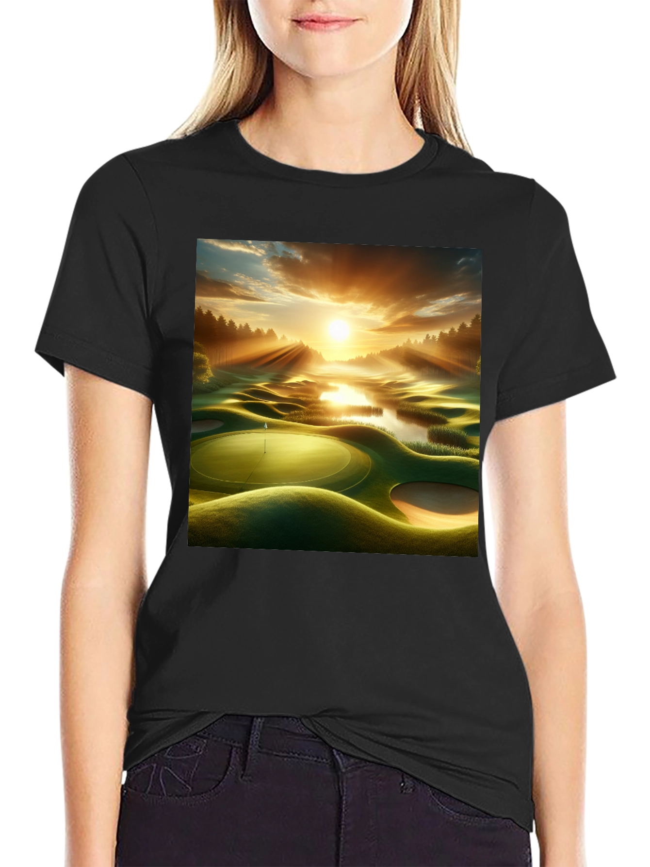 Scenic Golf Course T-Shirt