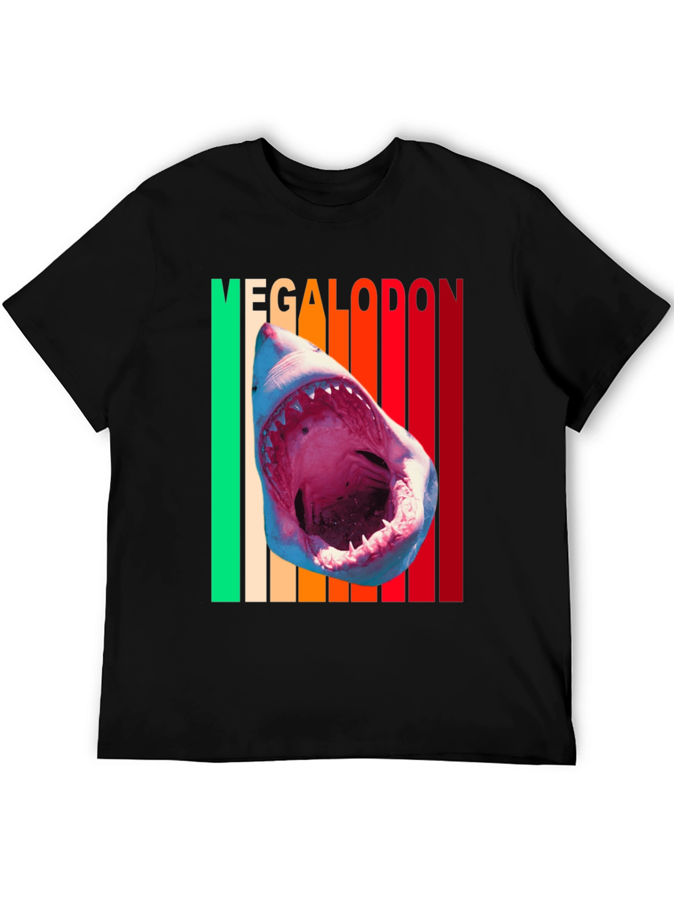 Megalodon Shark Graphic Tee