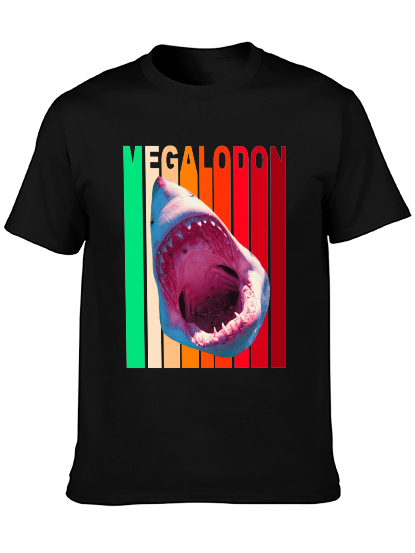 Megalodon Shark Graphic Tee