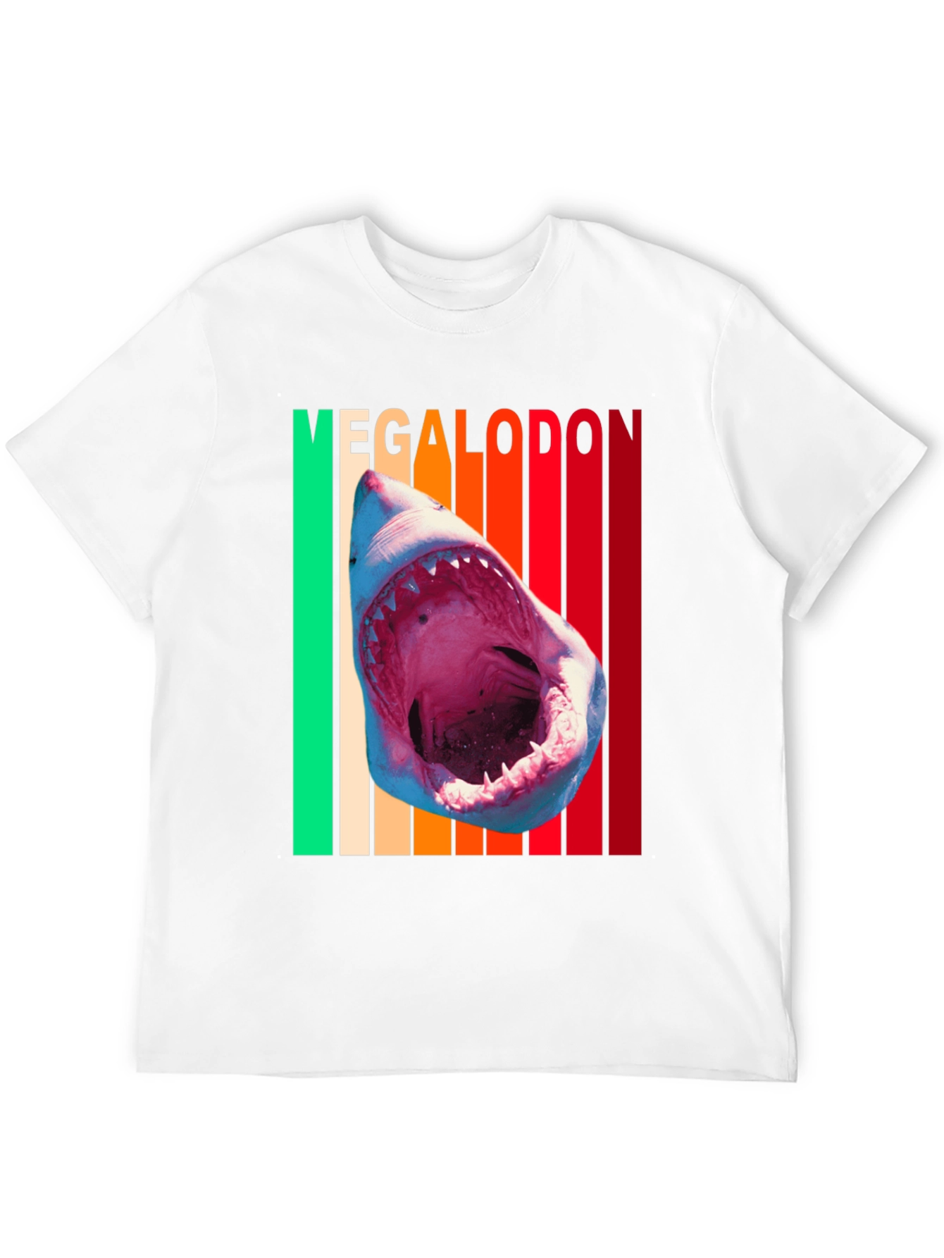Megalodon Shark Graphic Tee