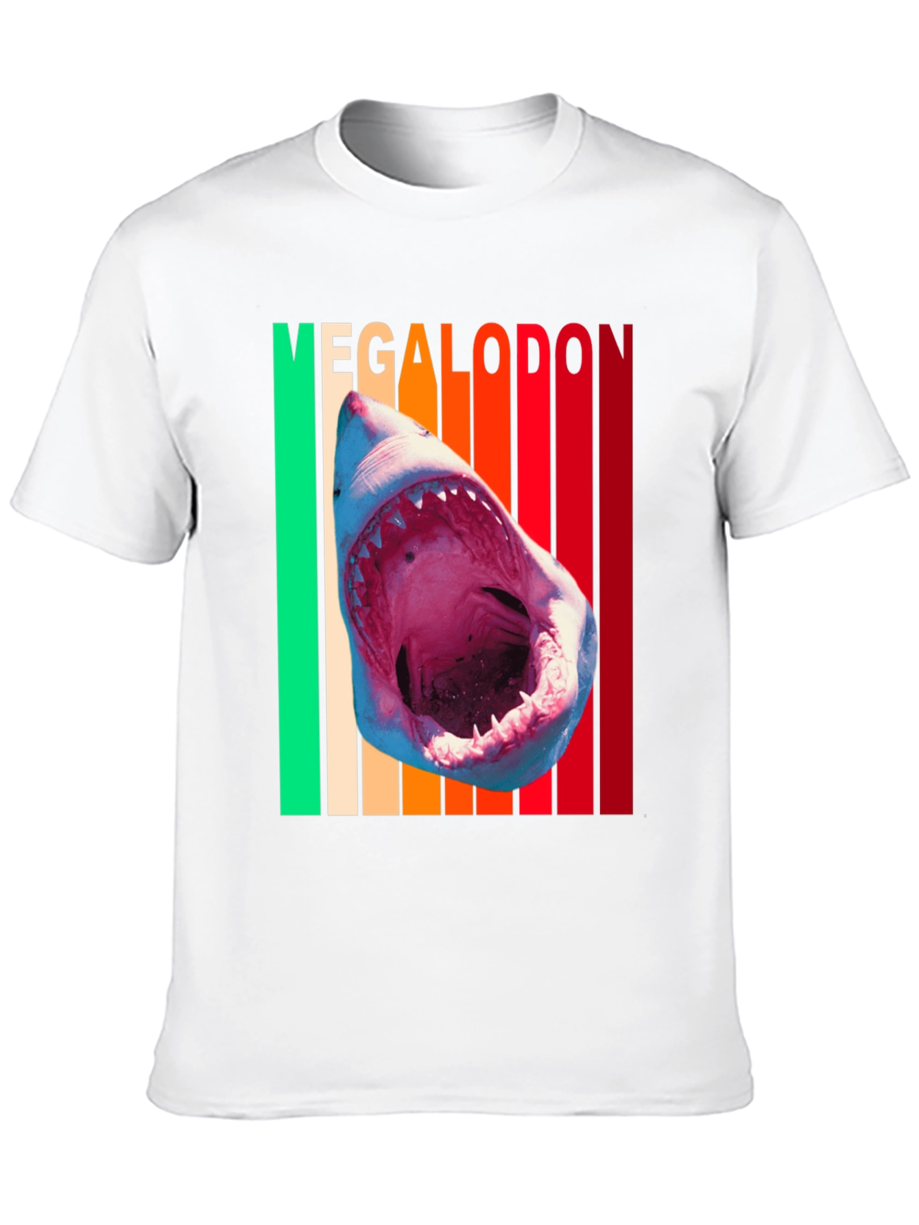 Megalodon Shark Graphic Tee