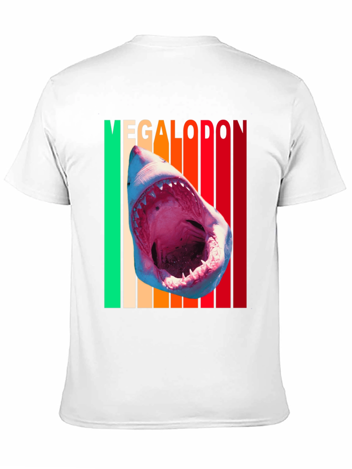 Megalodon Shark Graphic Tee