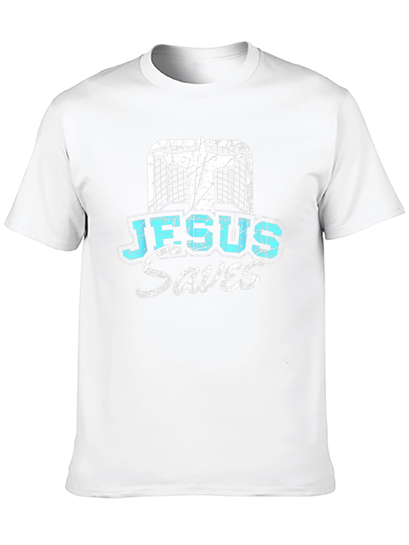 Jesus Saves Mens Graphic T-Shirt