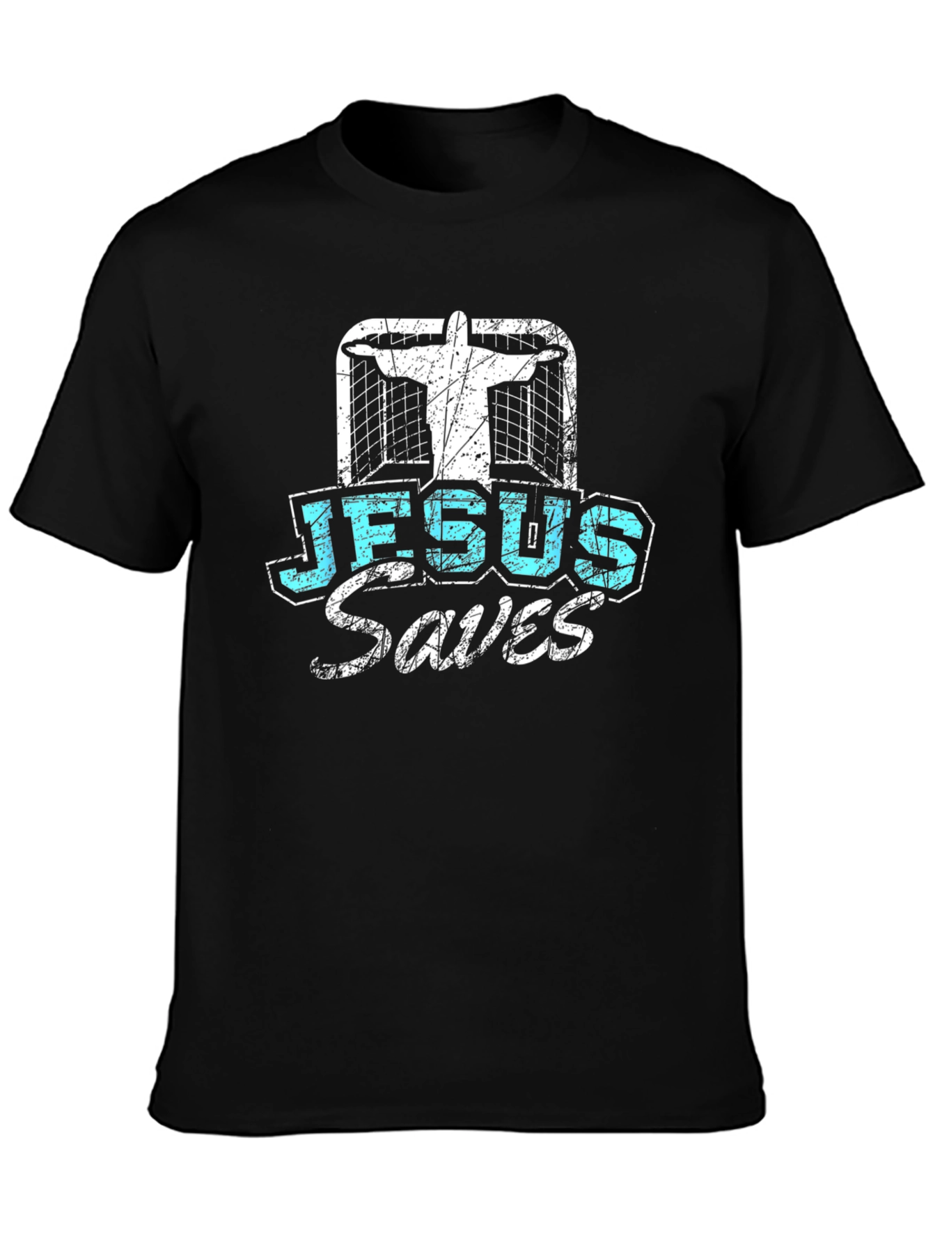 Jesus Saves Mens Graphic T-Shirt
