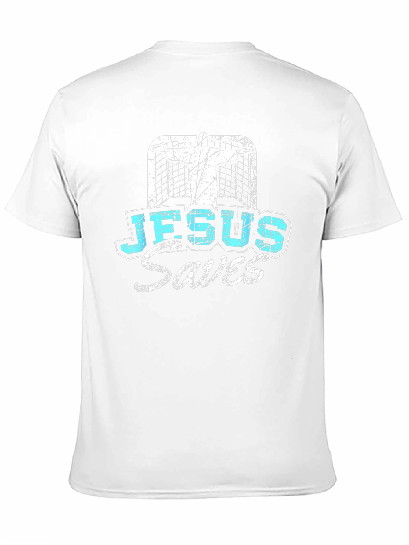 Jesus Saves Mens Graphic T-Shirt