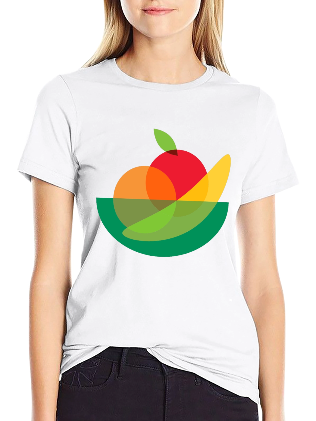 Abstract Fruit Bowl Graphic Tee