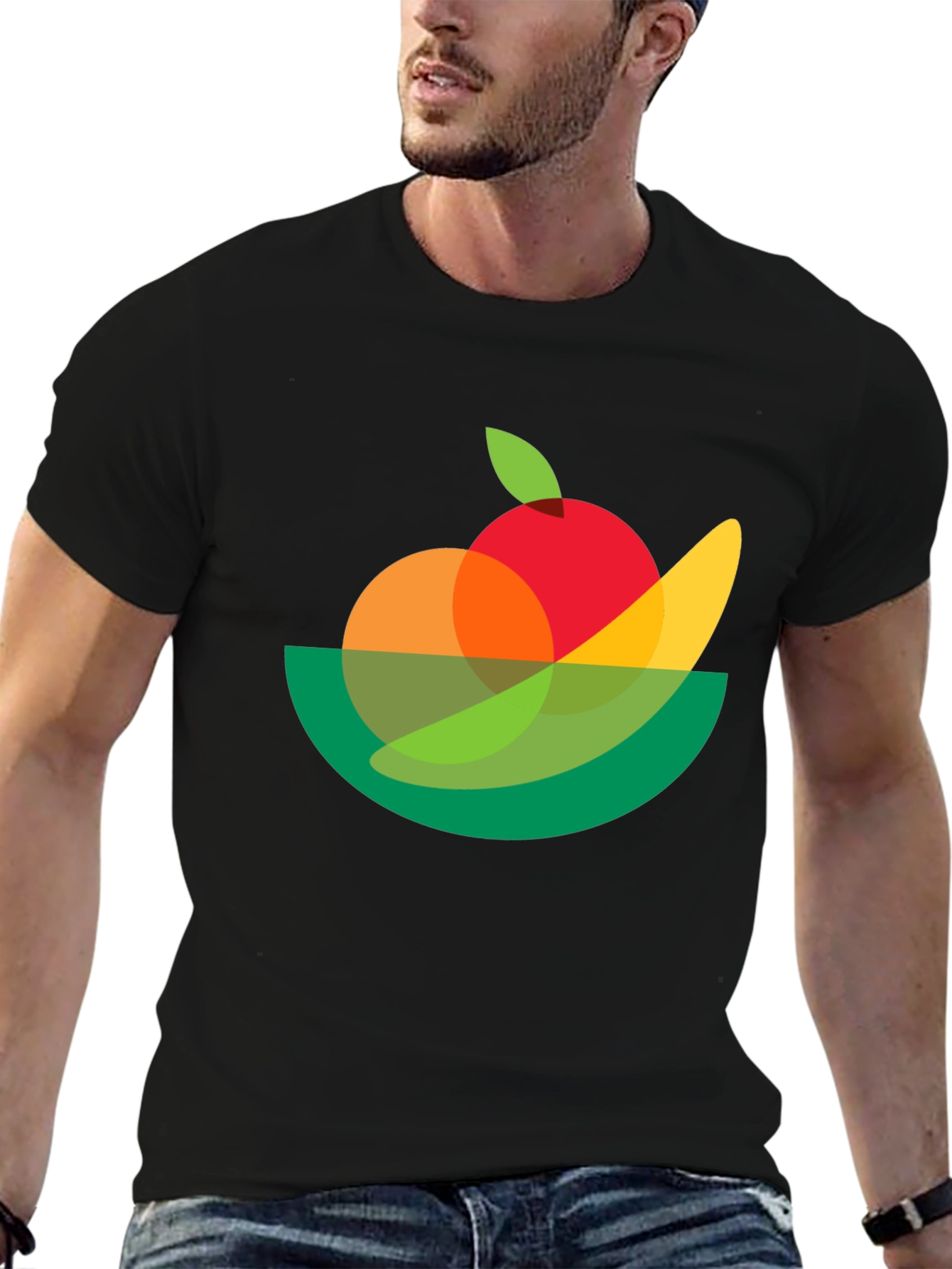 Abstract Fruit Bowl Graphic Tee