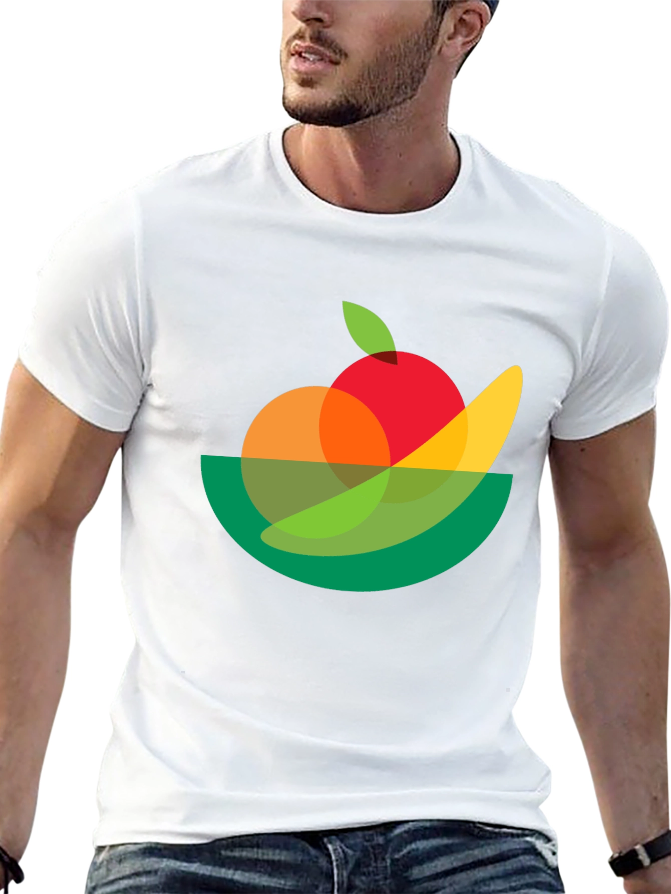 Abstract Fruit Bowl Graphic Tee