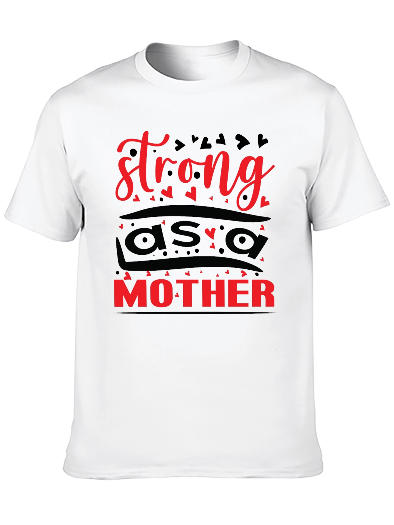 Strong as a Mother Graphic Tee - Black Unisex