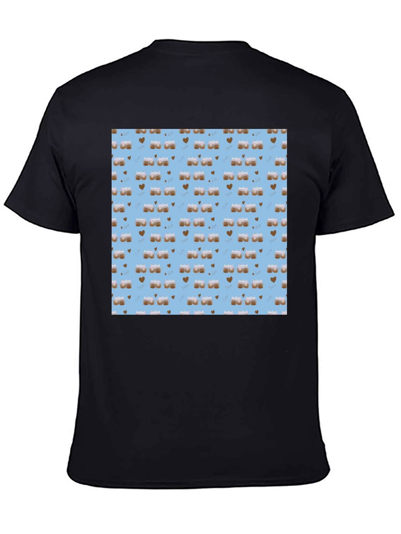 Cute Coffee & Hearts T-Shirt -  Unisex Graphic Tee